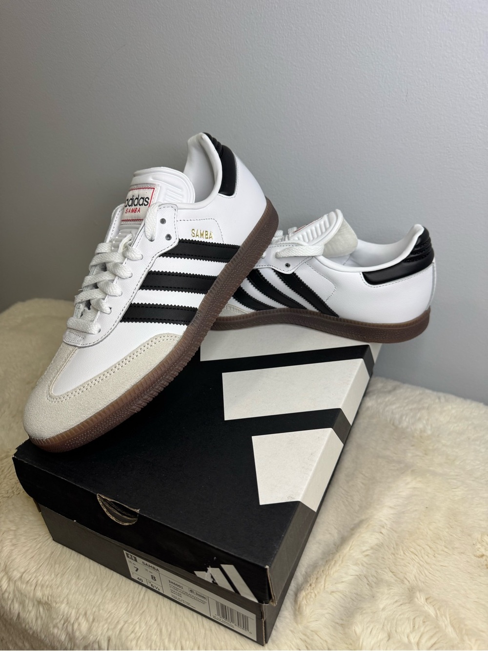 adidas Samba White & Black 🐼